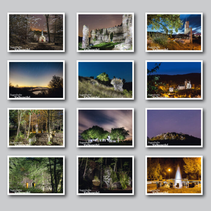 Sagenhafte Vulkaneifel | Hochwertiges Postkartenset