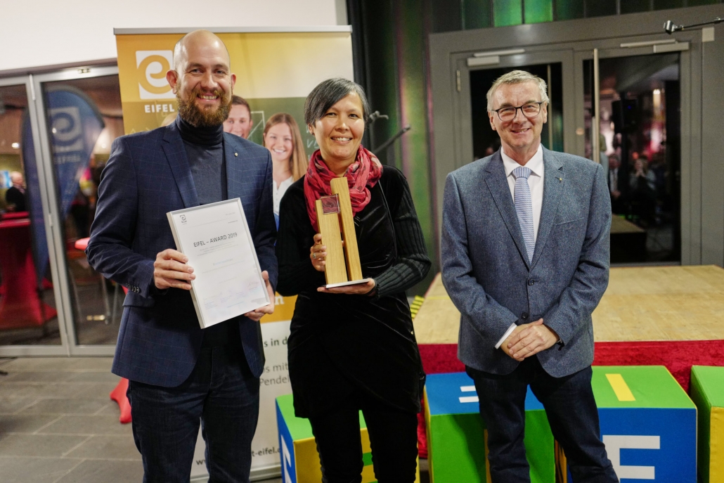 Eifel Award 2019 an den Eifelbildverlag / Kraterleuchten GmbH