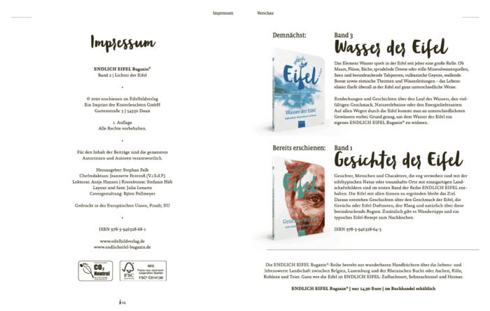 ENDLICH EIFEL – Set (1) mit Band 1 und 2 (aktuell ausverkauft) – Bild 5