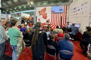 Publikum vor dem Podium Rheinland Pfalz